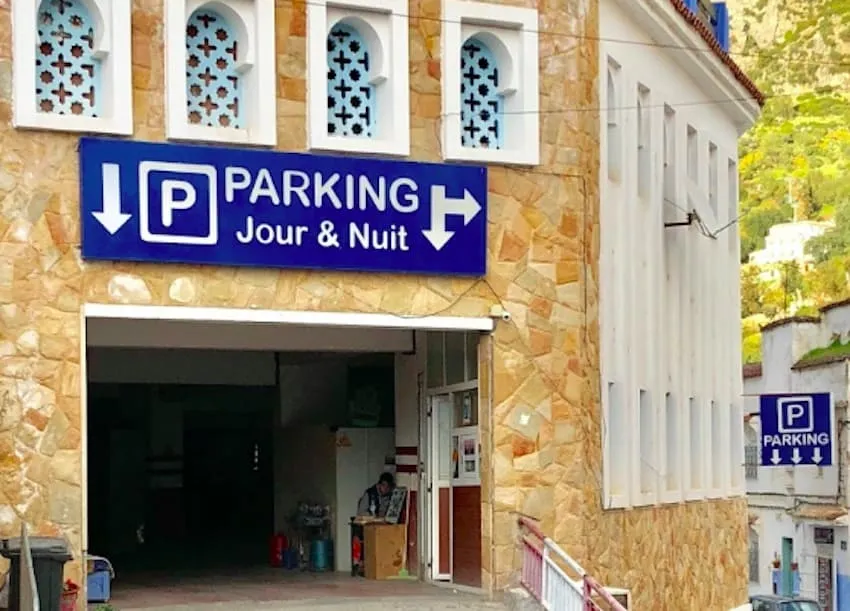 Parking Jour et Nuit Chefchaouen