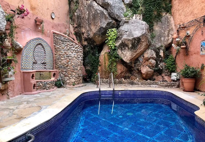 Hotel mit Pool in Chefchaouen