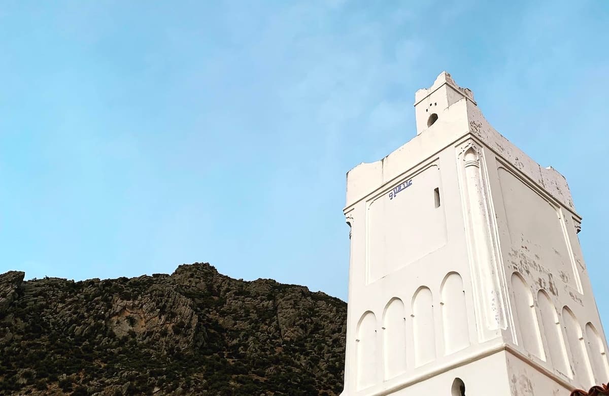 Minarete de la mezquita española